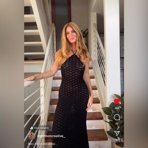 ASTR the label crochet dress